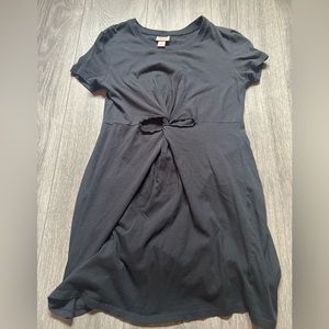 T shirt Dress with Twist